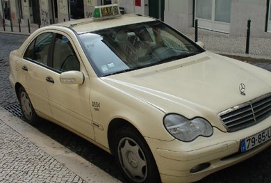 Taxi i Lisboa