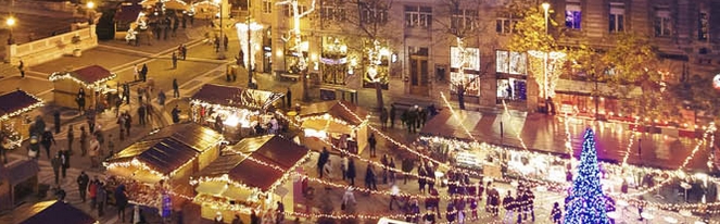 There are no Christmas markets in Lisbon like this one (picture from Budapest)