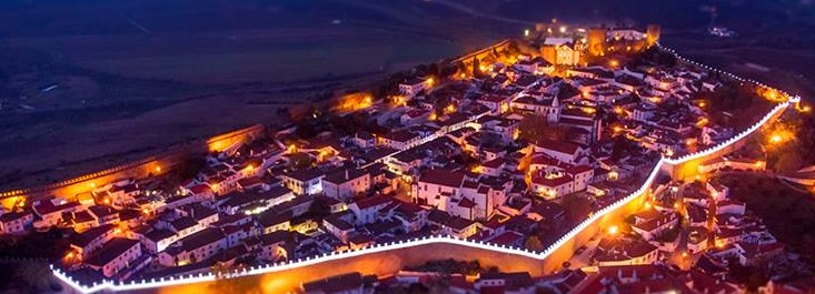 Obidos is a small village that turns into a Christmas village before Christmas.